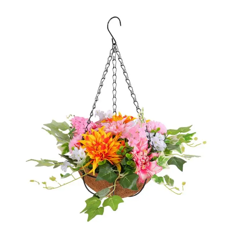 Artificial Flower Baskets Colorful Spring Artificial Flowers Baskets Hangable Spring Party Supplies Decorative For home
Artificial Flower Baskets Colorful Spring Artificial Flowers Baskets Hangable Spring Party Supplies Decorative For home