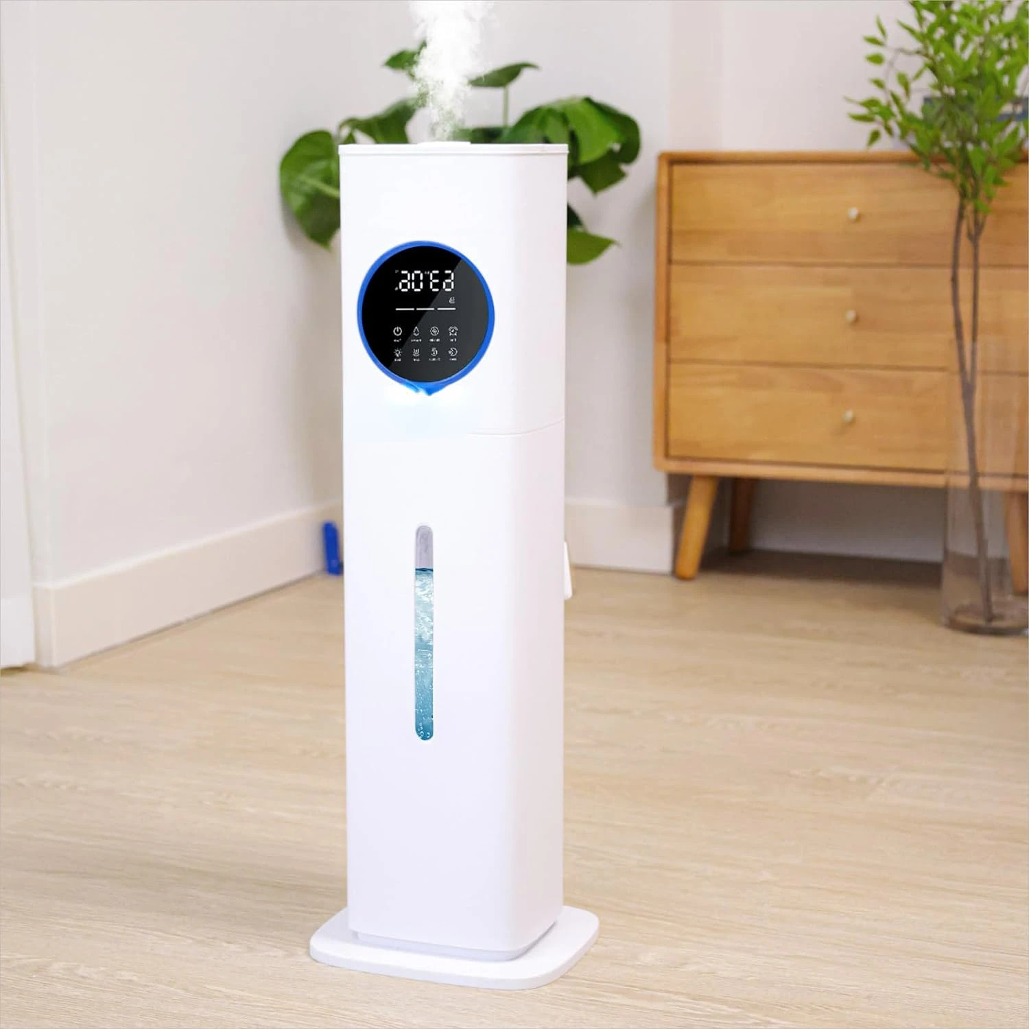 Humidifier Large Room, 2.1Gal/8L Humidifiers for , Humidifiers for Bedroom with Essential Oil Diffuser, Top Fill Whole House Coo
Humidifier Large Room, 2.1Gal/8L Humidifiers for , Humidifiers for Bedroom with Essential Oil Diffuser, Top Fill Whole House Coo