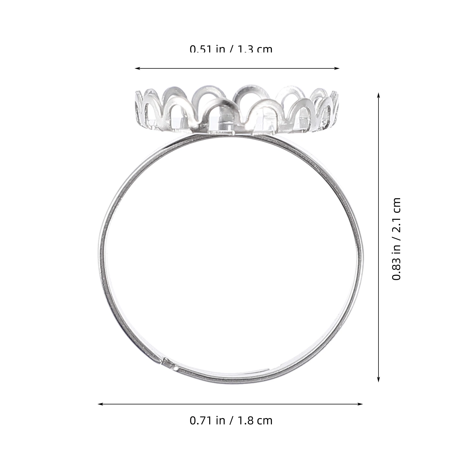 10 Pcs Stainless Steel Ring Base Smooth Comfortable DIY Findings Adjustable Finger Rings Jewelry Making Supplies
10 Pcs Stainless Steel Ring Base Smooth Comfortable DIY Findings Adjustable Finger Rings Jewelry Making Supplies