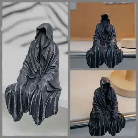 Siyah Ringwraith Nazgûl Aksiyon şekilli kalıp Oyuncaklar Dekorasyon Reçine Cadılar Bayramı Hediye