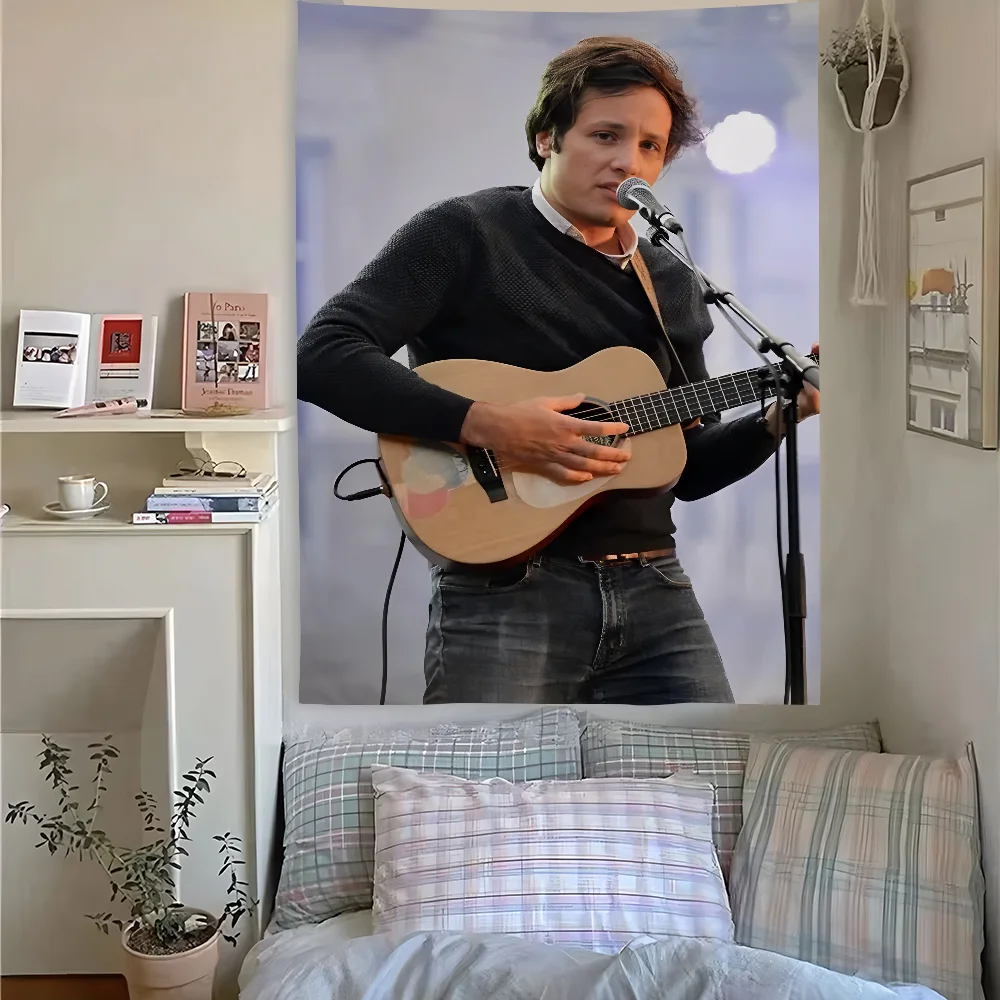 Singer Cool V-Vianney Tapestry Bedroom Living Home Decor Bar Outdoor Festival Wall Hanging Decoration Background Art Banner
Singer Cool V-Vianney Tapestry Bedroom Living Home Decor Bar Outdoor Festival Wall Hanging Decoration Background Art Banner