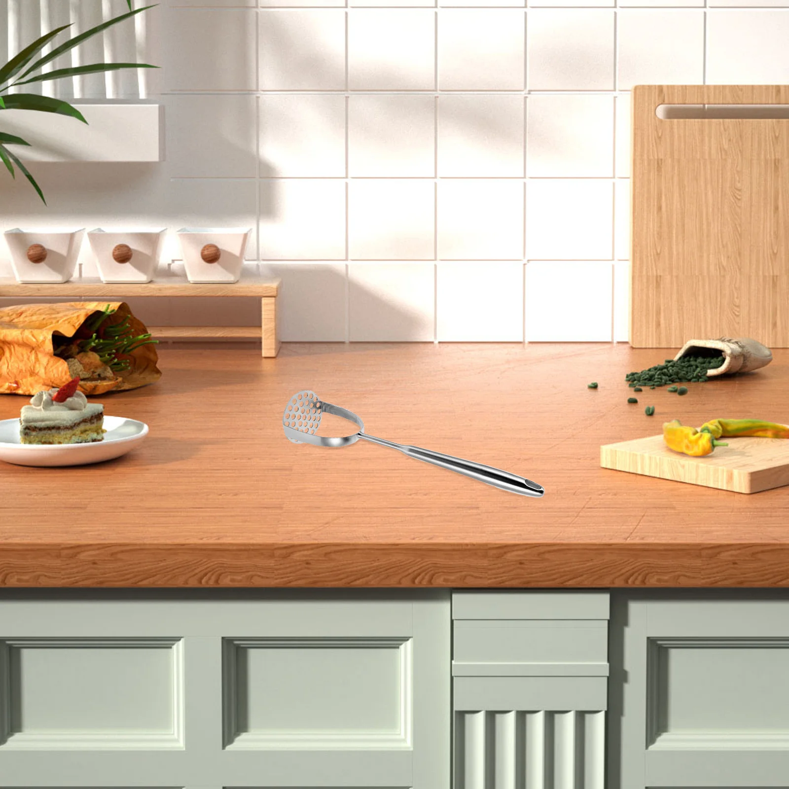 Kitchen Masher Tool Stainless Steel Potato Masher For Mashing Potatoes Sweet Potatoes Beans Avocado Manual Food Presser
Kitchen Masher Tool Stainless Steel Potato Masher For Mashing Potatoes Sweet Potatoes Beans Avocado Manual Food Presser