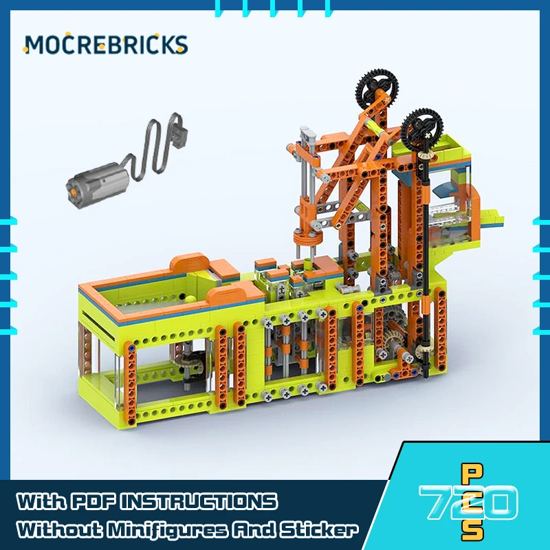 MOC Building Blocks GBC Module Orange Rat Stamper Model DIY Assembly Technology Bricks Collection Display Toys Puzzle Xmas Gifts
MOC Building Blocks GBC Module Orange Rat Stamper Model DIY Assembly Technology Bricks Collection Display Toys Puzzle Xmas Gifts