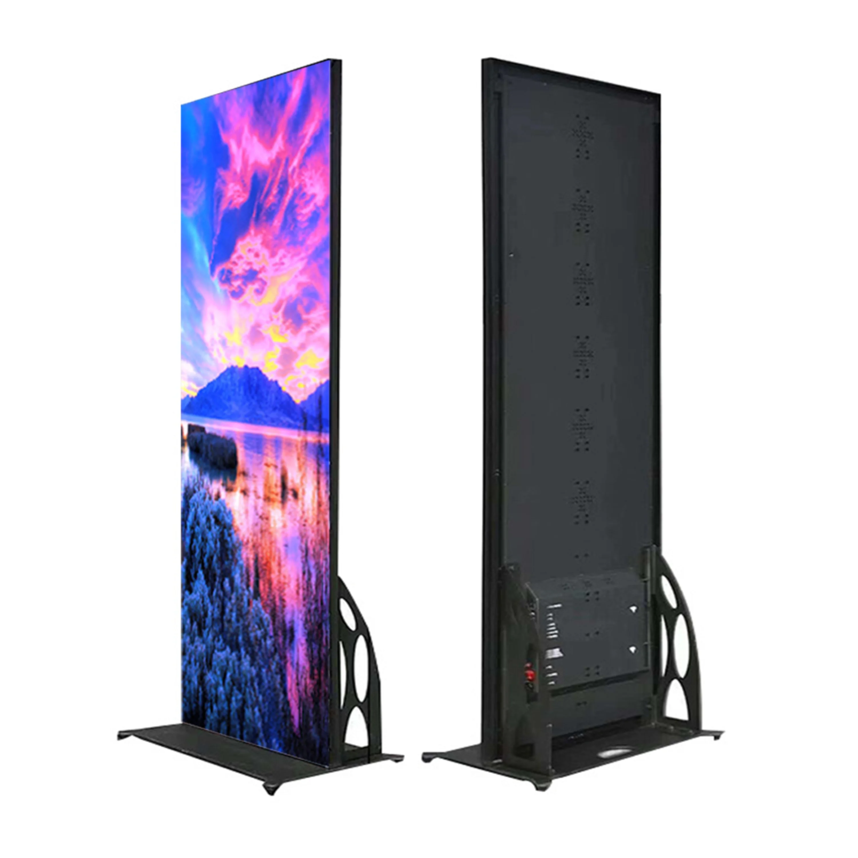 LED mirror screen publicity electronic poster screen landing mobile advertising machine intelligent vertical full screen
LED mirror screen publicity electronic poster screen landing mobile advertising machine intelligent vertical full screen