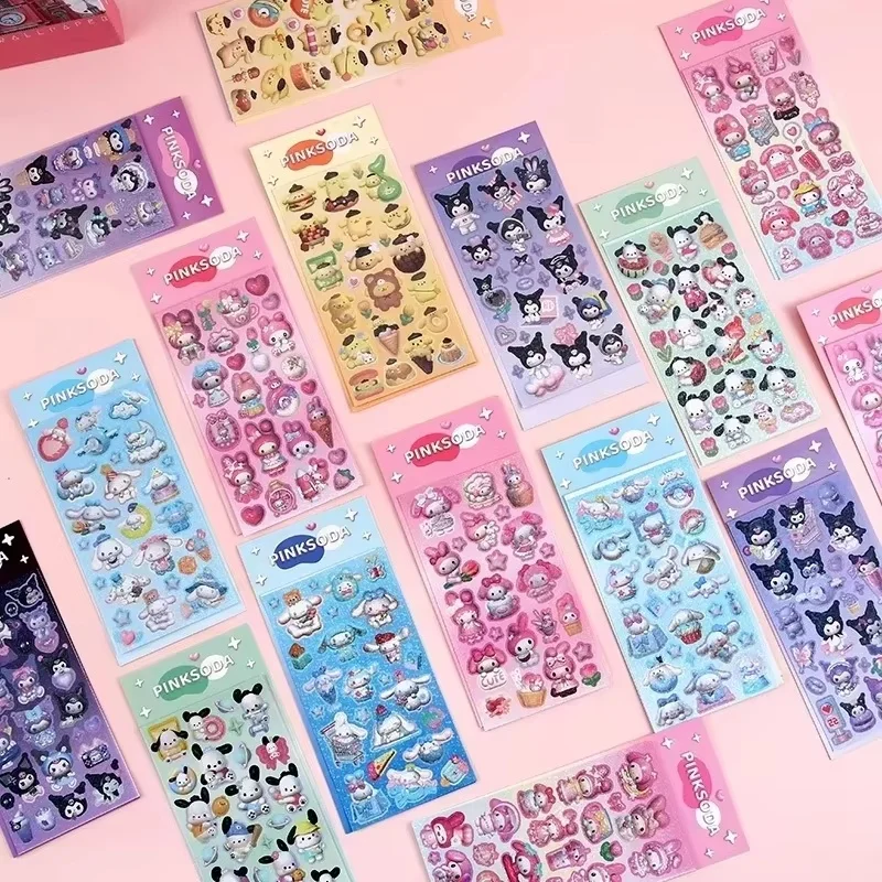 20/60/100pcs Sanrio Sticker Cute Cartoon Cinnamoroll Kuromi My Melody Sticker Decals Material Stationery Wholesale Kids Toys
20/60/100pcs Sanrio Sticker Cute Cartoon Cinnamoroll Kuromi My Melody Sticker Decals Material Stationery Wholesale Kids Toys