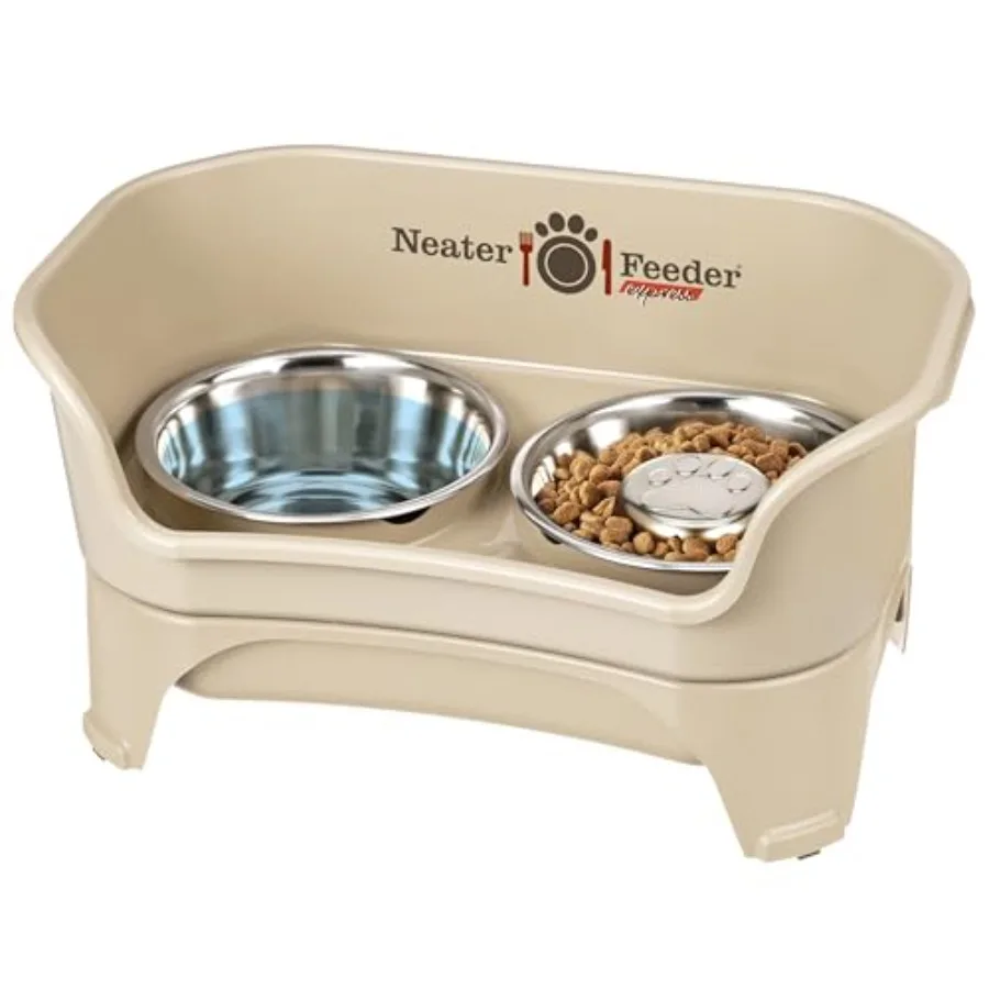 Express Model w/ Slow Feed Bowl - Mess-Proof Dog Bowls M/L, Made in USA Elevated, No Spill, Non-Tip, Non-Slip, Raised Stainless
Express Model w/ Slow Feed Bowl - Mess-Proof Dog Bowls M/L, Made in USA Elevated, No Spill, Non-Tip, Non-Slip, Raised Stainless