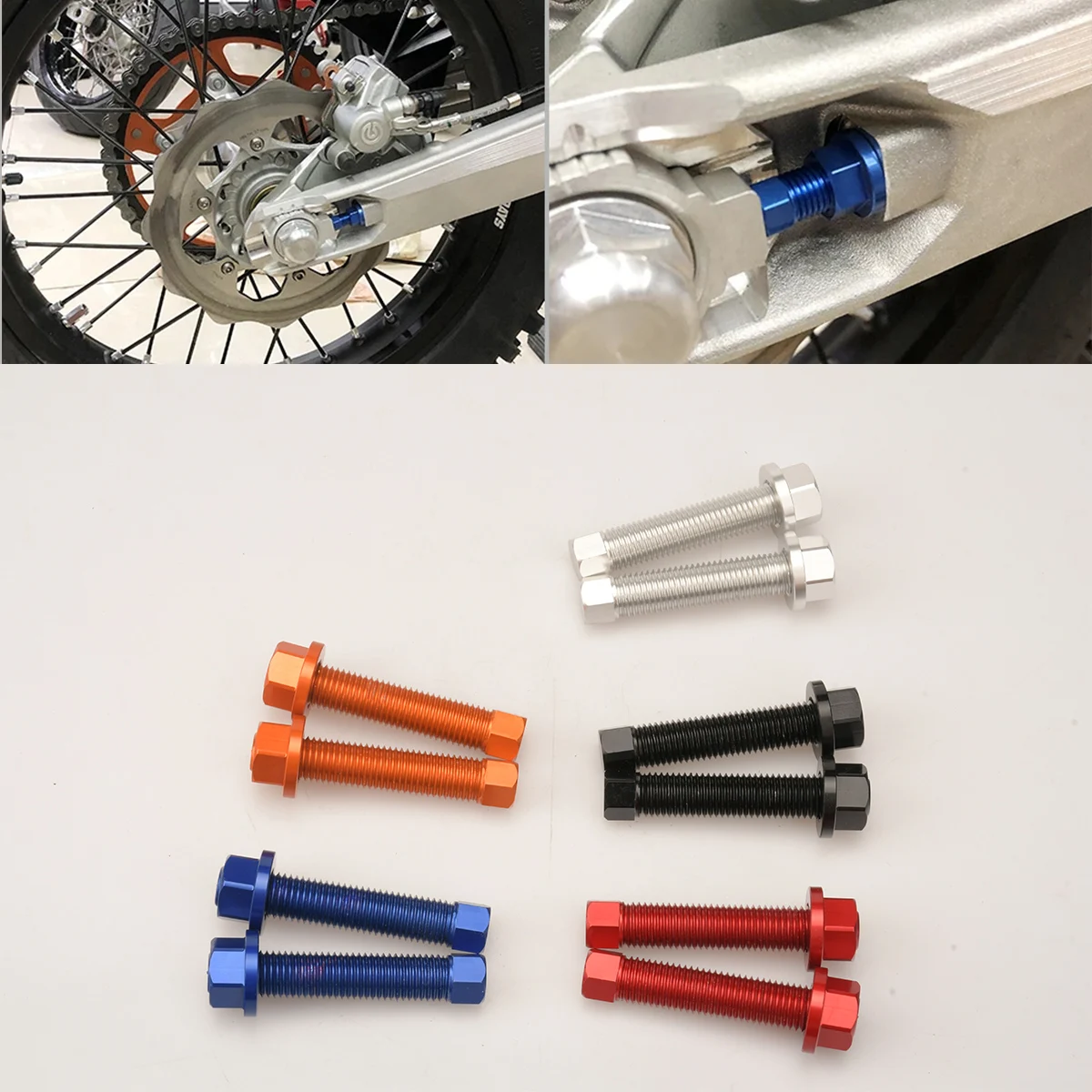 M10 Motorcycles CNC Chain Regulator Screws and Nuts For KTM XC XCF XCW SX SXF EXC EXCF TPi 6D For Husqvarna TC FC TX FX TE FE
M10 Motorcycles CNC Chain Regulator Screws and Nuts For KTM XC XCF XCW SX SXF EXC EXCF TPi 6D For Husqvarna TC FC TX FX TE FE