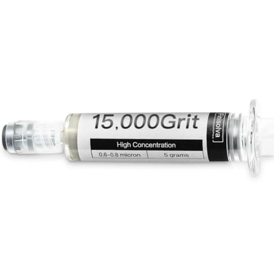 Diamond Polishing Compound Lapping Compound 15, 000 Grit 0.6-0.8 Microns with Genuine of Diamond Powders Diamond Stropping Past
Diamond Polishing Compound Lapping Compound 15, 000 Grit 0.6-0.8 Microns with Genuine of Diamond Powders Diamond Stropping Past
