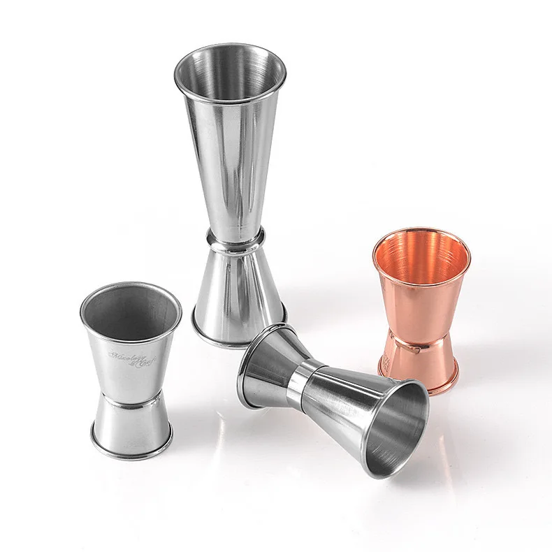 304 Stainless Steel Double Head Measuring Cup Curling Cup Ounces Bartender Milk
304 Stainless Steel Double Head Measuring Cup Curling Cup Ounces Bartender Milk