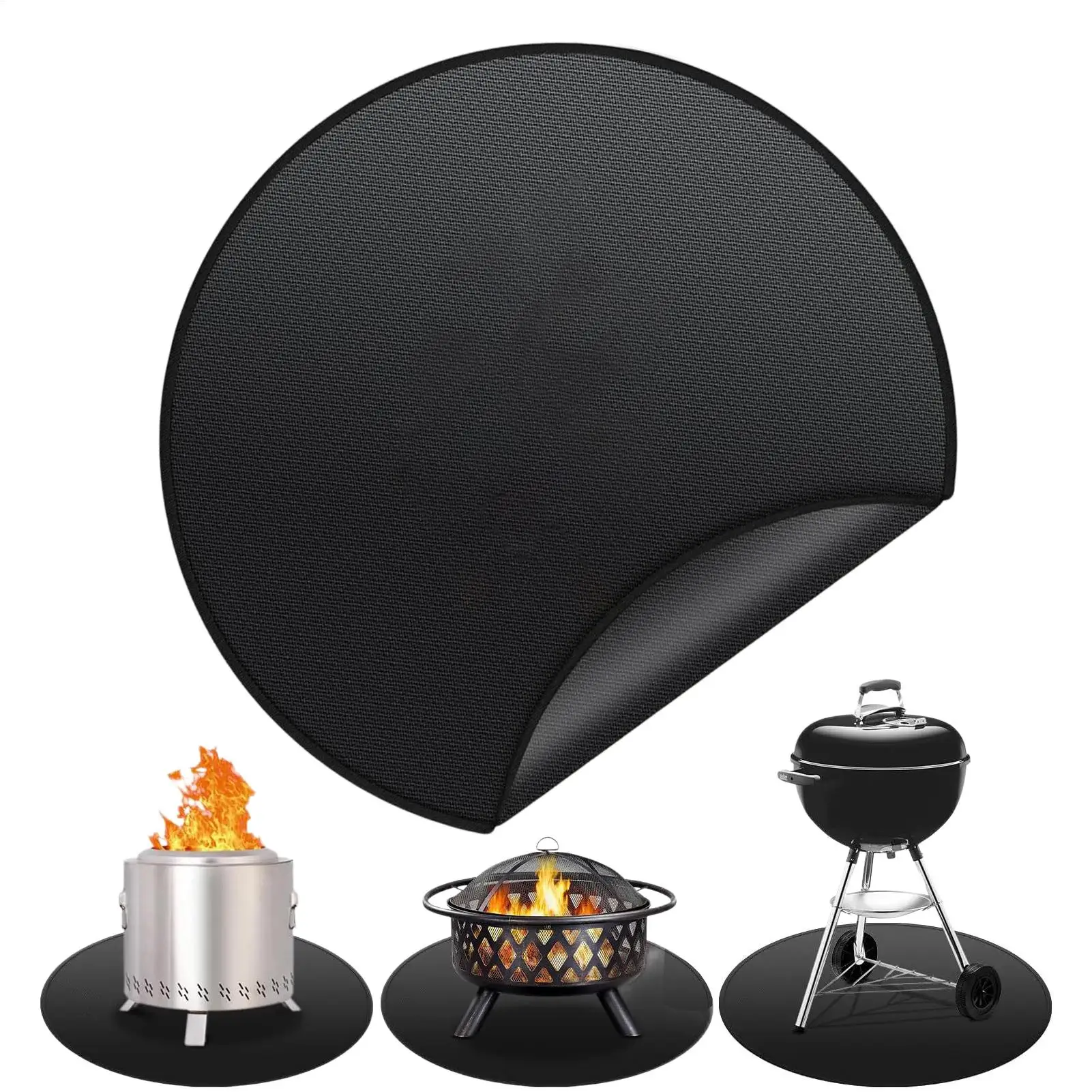 Heat Resistant Fireproof Floor Protector Mat, 36 Inch Waterproof Silicone Pad, Portable Reusable Insulation Shield for Fireplac
Heat Resistant Fireproof Floor Protector Mat, 36 Inch Waterproof Silicone Pad, Portable Reusable Insulation Shield for Fireplac