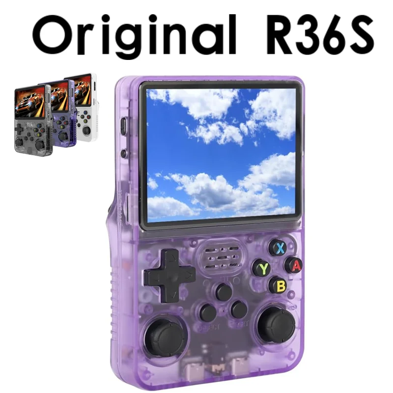 Игровая консоль R36s Original с более чем 15000 ретро-играми, 3,5-дюймовым IPS-экраном, портативная игровая приставка
Игровая консоль R36s Original с более чем 15000 ретро-играми, 3,5-дюймовым IPS-экраном, портативная игровая приставка