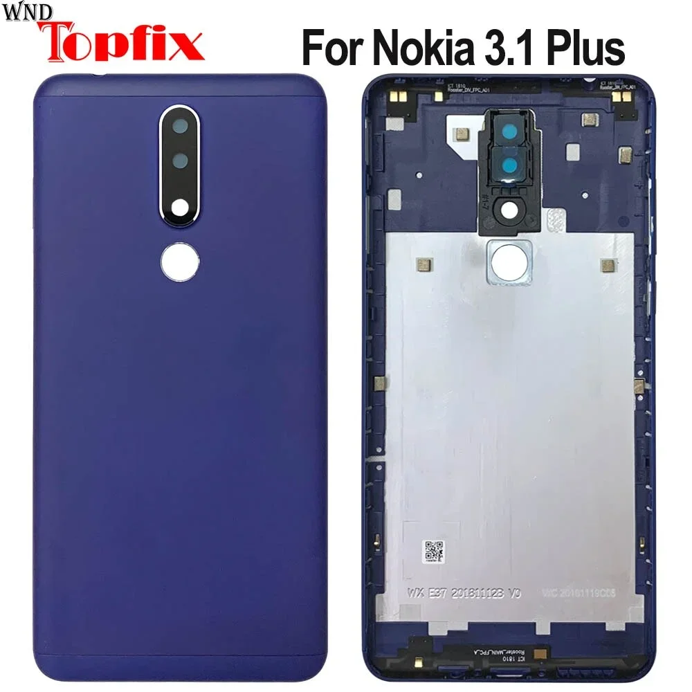 For Nokia 3.1 Plus Battery Door Housing Back Glass Cover Case Rear Panel Replacement Parts For 3.1 Plus Back Cover
For Nokia 3.1 Plus Battery Door Housing Back Glass Cover Case Rear Panel Replacement Parts For 3.1 Plus Back Cover