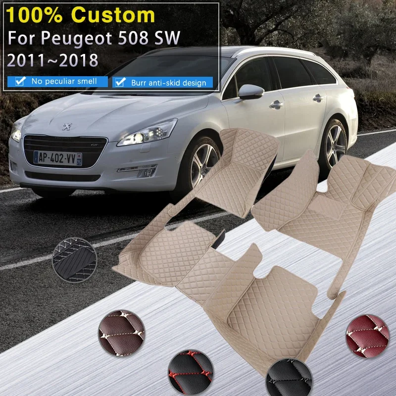 Качественные автомобильные коврики RHD для Peugeot 508 SW MK1 2011 ~ 2018 Коврики Роскошные кожаные коврики Прочный коврик Внутренние детали Автомобильные аксессуары
Качественные автомобильные коврики RHD для Peugeot 508 SW MK1 2011 ~ 2018 Коврики Роскошные кожаные коврики Прочный коврик Внутренние детали Автомобильные аксессуары