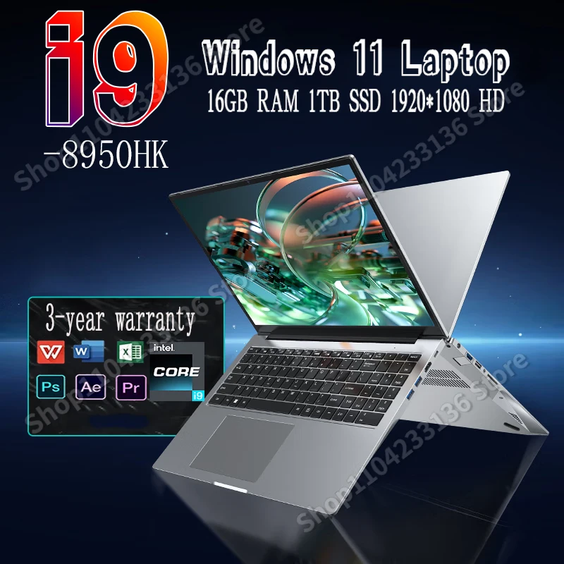 14,1-дюймовый портативный ноутбук Intel i9 с Windows 11, 14,1-дюймовый портативный компьютер, ПК для геймера, Intel Core i9 8950HK, игровые ноутбуки для офиса и учебы i9
14,1-дюймовый портативный ноутбук Intel i9 с Windows 11, 14,1-дюймовый портативный компьютер, ПК для геймера, Intel Core i9 8950HK, игровые ноутбуки для офиса и учебы i9