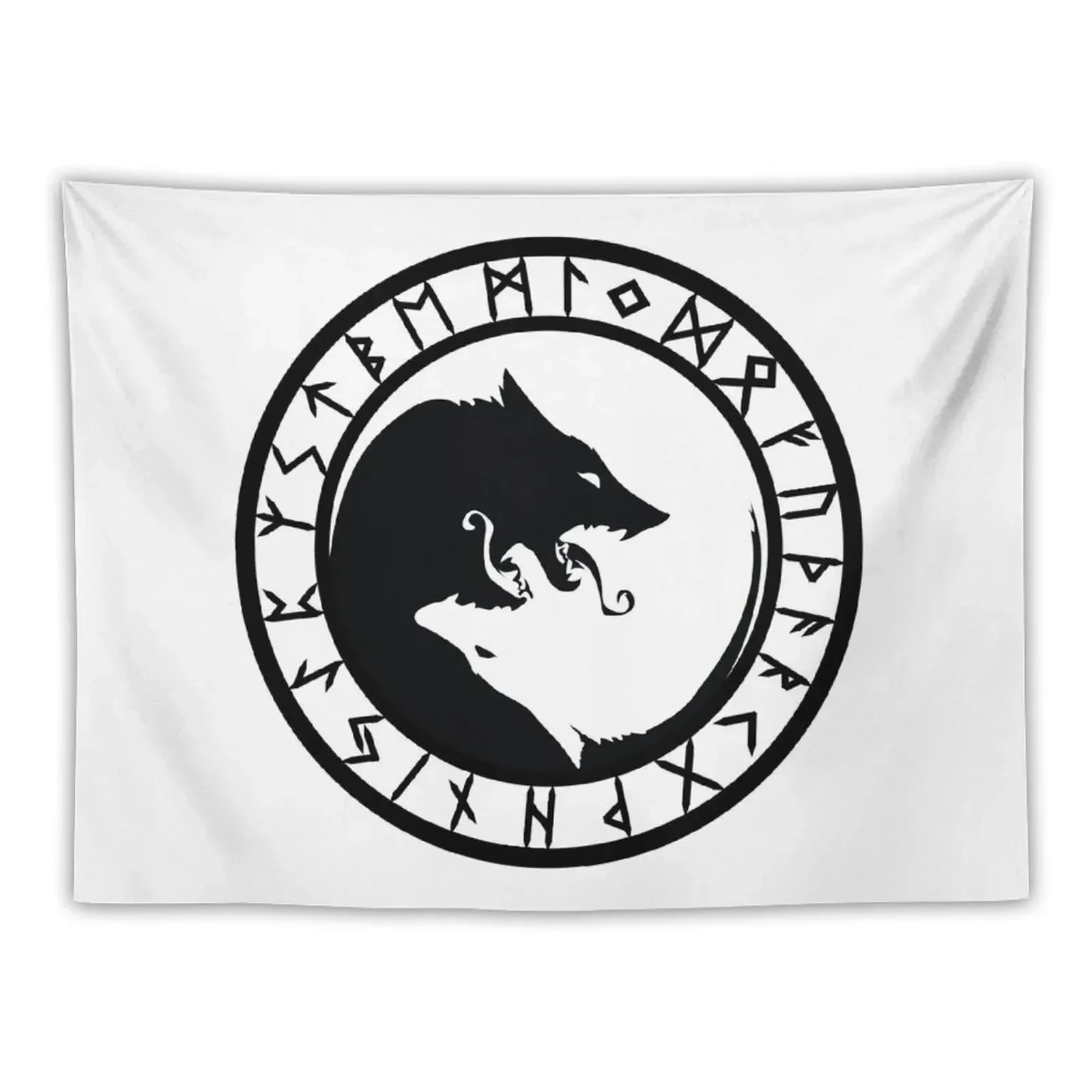 Fenrir /// Rune Circle (Variant I) Tapestry Wall Tapestries Decorative Wall Mural Wall Decor Art Tapestry
Fenrir /// Rune Circle (Variant I) Tapestry Wall Tapestries Decorative Wall Mural Wall Decor Art Tapestry