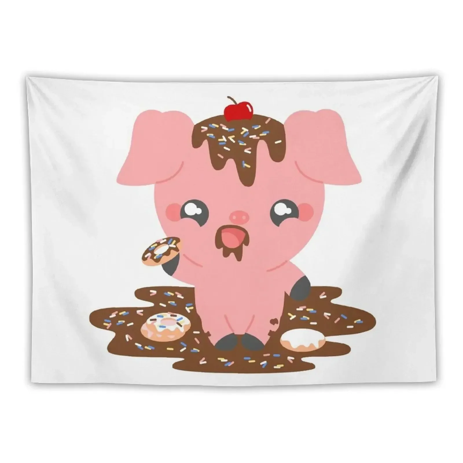 Doughnut Pig Tapestry Tapete For The Wall Aesthetic Room Decorations For Bedroom Tapestry
Doughnut Pig Tapestry Tapete For The Wall Aesthetic Room Decorations For Bedroom Tapestry