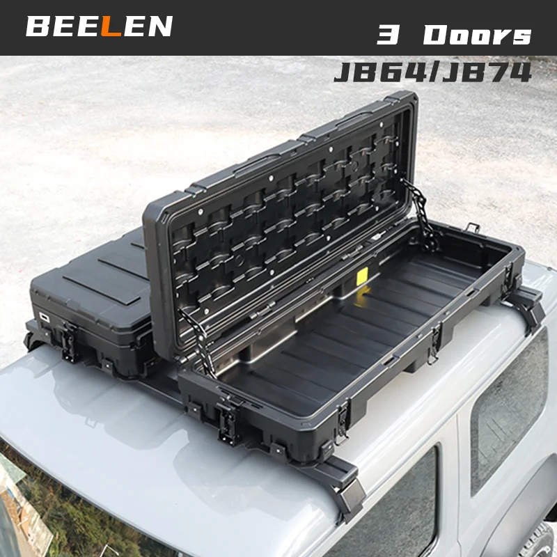 For jimny JB64 JB74 5door 83L Hard LLDPE Plastic Cargo Case Rotomolding Tool Box Box Roof Rack Low Profile Hard Case
For jimny JB64 JB74 5door 83L Hard LLDPE Plastic Cargo Case Rotomolding Tool Box Box Roof Rack Low Profile Hard Case