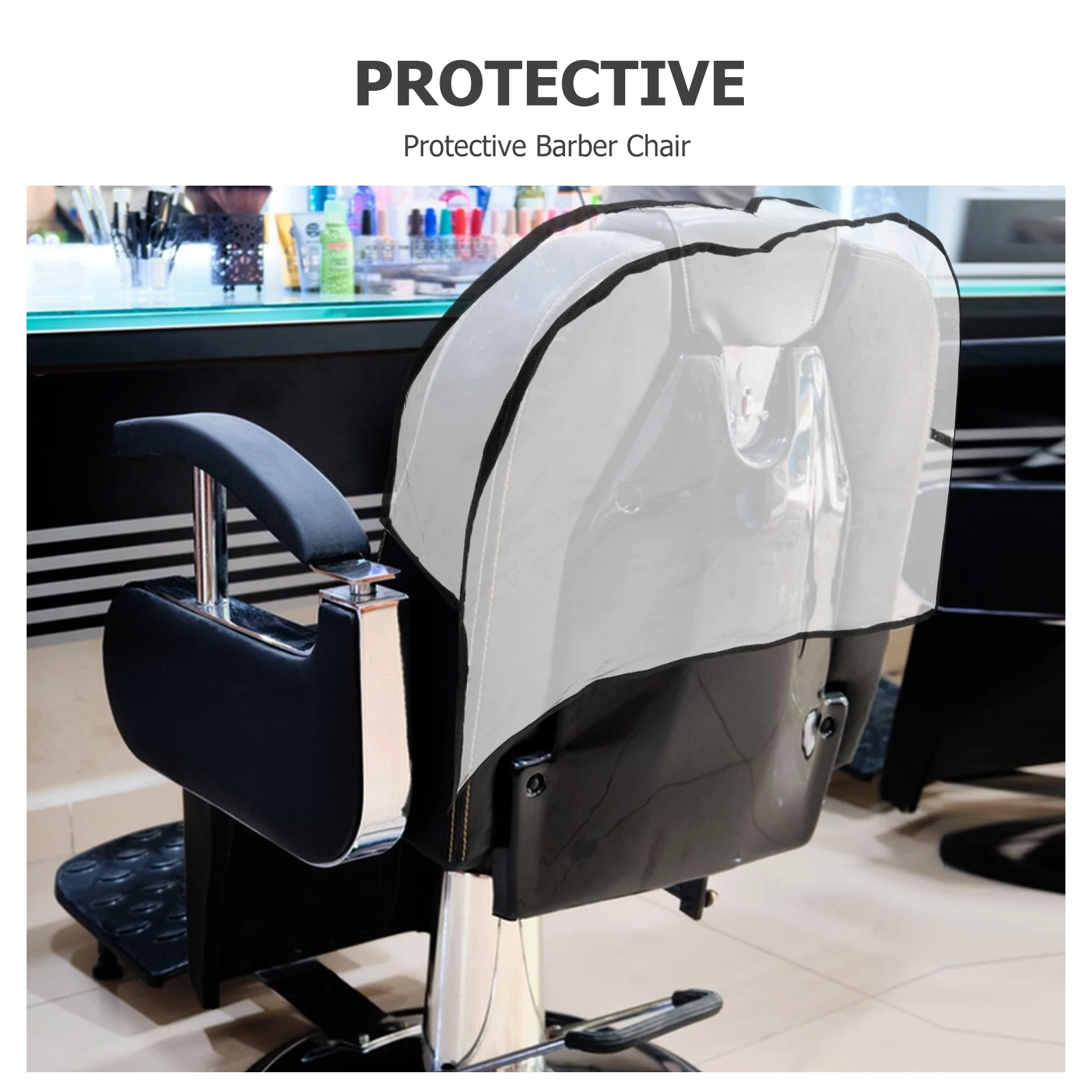 Waterproof Spa/Salon Chair Protector Detachable Chair Cover Pvc Hairdressing Back Cover Universal Transparent Protective Cover 
Waterproof Spa/Salon Chair Protector Detachable Chair Cover Pvc Hairdressing Back Cover Universal Transparent Protective Cover