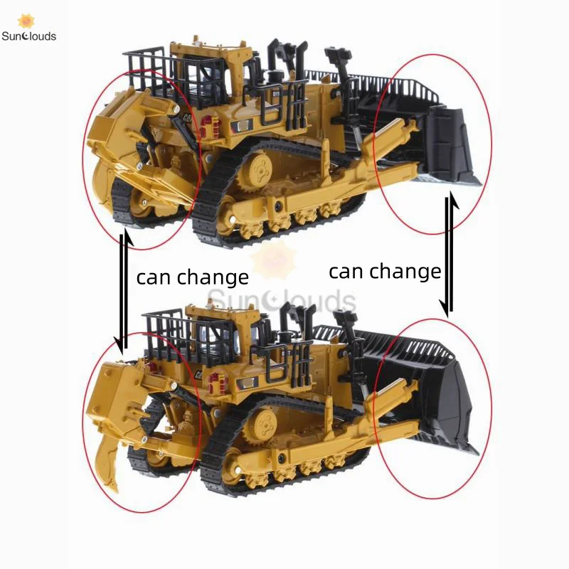 DM CAT D11 Caterpillar bulldozer engineering truck alloy model 85637 with two sets of accessories 1:64 Die Cast Model Toy Car
DM CAT D11 Caterpillar bulldozer engineering truck alloy model 85637 with two sets of accessories 1:64 Die Cast Model Toy Car