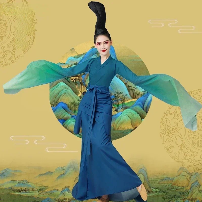 Chinese Folk Dance Hanfu Classical Dance Costume Adult Square Dancer Yangge Costumes National Dance Wear Professional Stage
Chinese Folk Dance Hanfu Classical Dance Costume Adult Square Dancer Yangge Costumes National Dance Wear Professional Stage