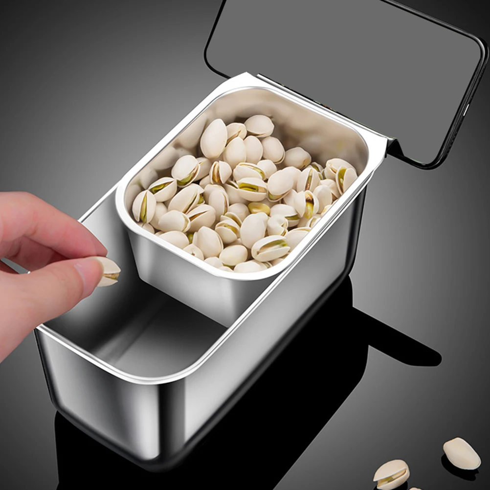 Stainless Steel Snack Storage Box Fruit Container Desktop Dried Fruit Case Portable Space Saving Decorative Peanut for Indoor
Stainless Steel Snack Storage Box Fruit Container Desktop Dried Fruit Case Portable Space Saving Decorative Peanut for Indoor