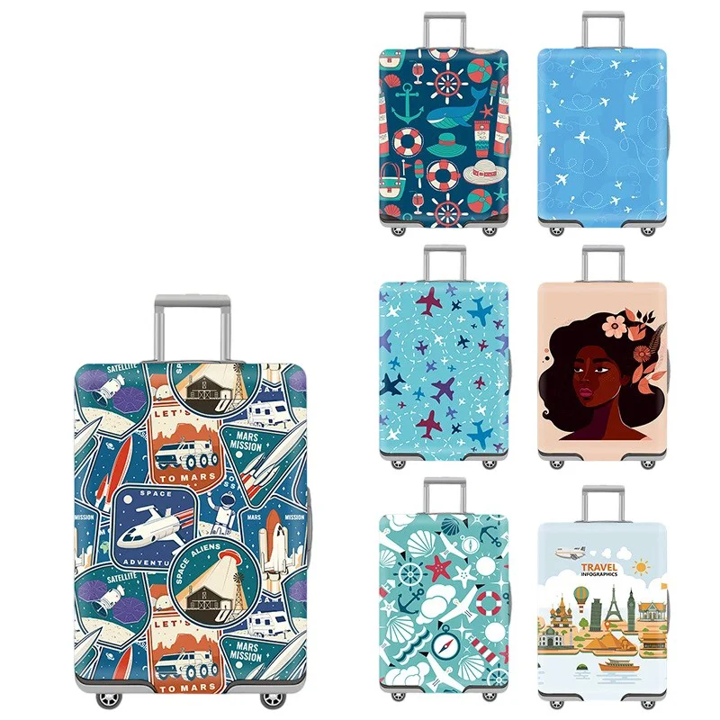 Luggage Cover Protector Suitcase For 18-28inch Business Trip Luggage Boot Washable Prevent Scratches Travel Accessories
Luggage Cover Protector Suitcase For 18-28inch Business Trip Luggage Boot Washable Prevent Scratches Travel Accessories