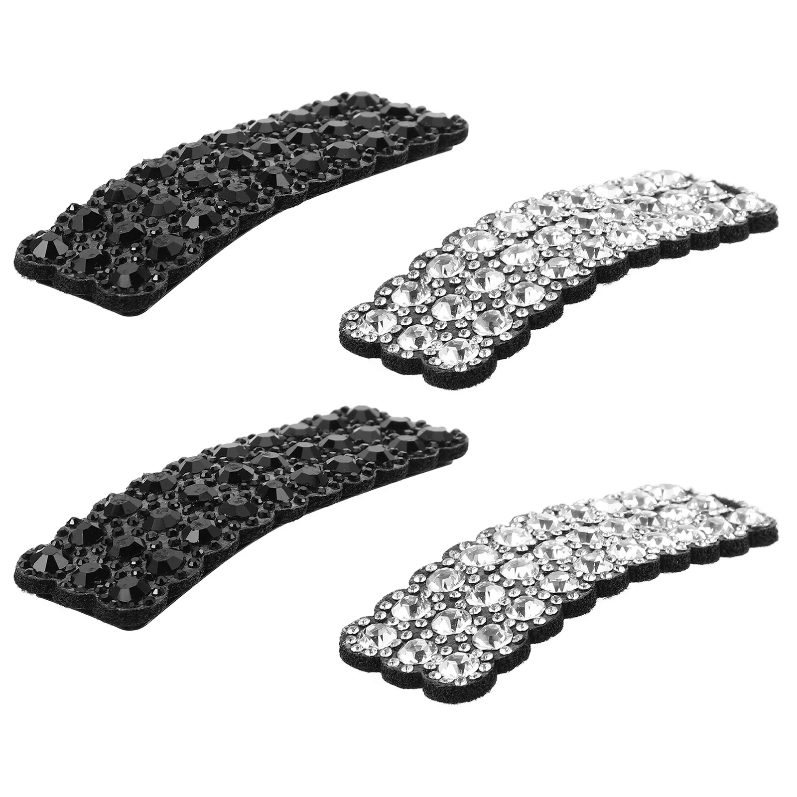 4Pcs Rhinestone Rectangular Snap Hairpins Hair Clips Bridal Fancy Hair Barrettes for Weddings Parties Daily Rhinestone Barrette
4Pcs Rhinestone Rectangular Snap Hairpins Hair Clips Bridal Fancy Hair Barrettes for Weddings Parties Daily Rhinestone Barrette