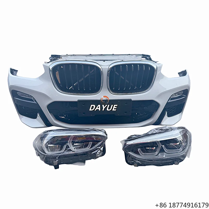2018-2021 for X3 G01 M Sport Front Bumper with Water Tank, Heat Sink, Electronic Fan, Headlight Set
2018-2021 for X3 G01 M Sport Front Bumper with Water Tank, Heat Sink, Electronic Fan, Headlight Set