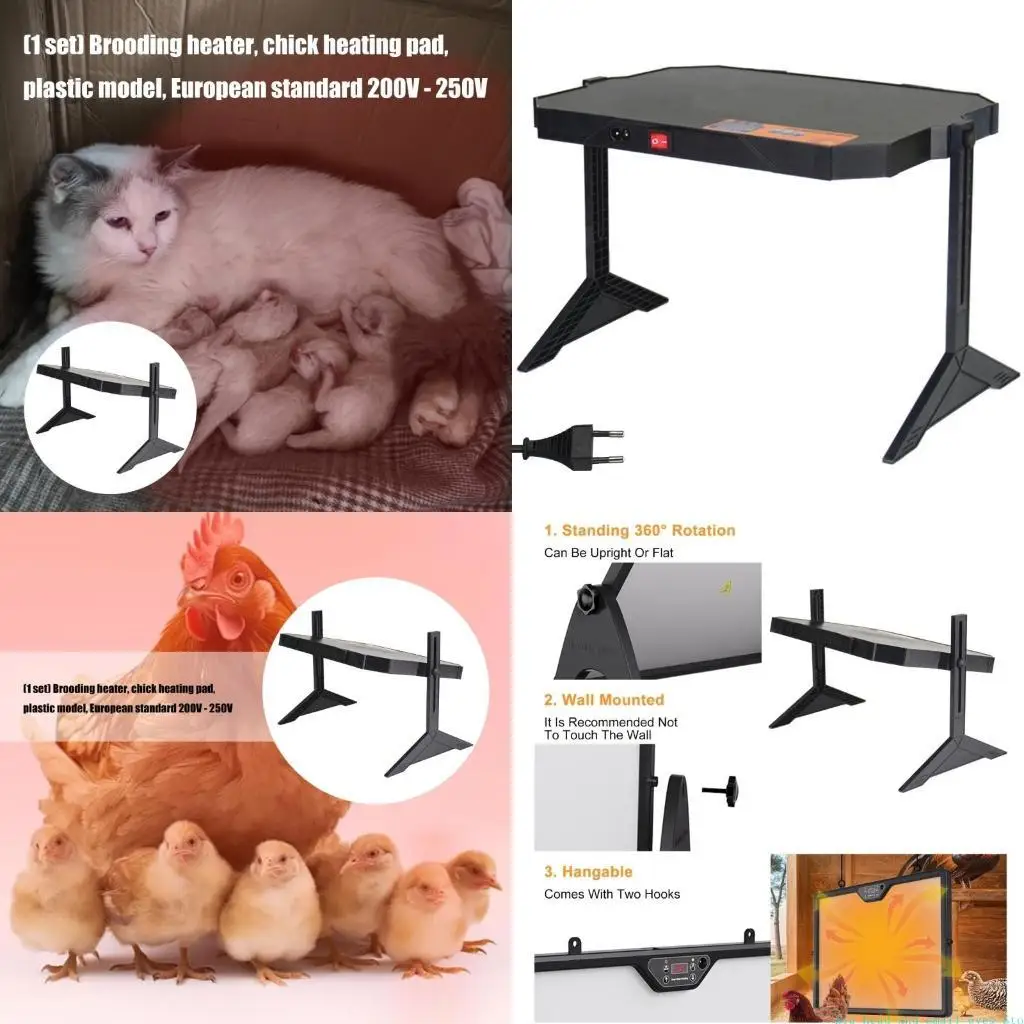 581C Эффективная нагревательная пластина для брудера для цыплят для витрин зоомагазинов и домашних инкубаторов Нагревательная
581C Эффективная нагревательная пластина для брудера для цыплят для витрин зоомагазинов и домашних инкубаторов Нагревательная