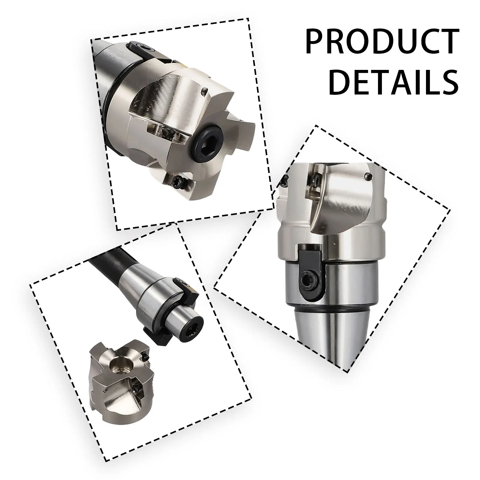 Advanced R8 FMB22 Arbor Assembly with a 400R 50mm Face End Mill Cutter and Four APMT1604 Inserts for Professionals
Advanced R8 FMB22 Arbor Assembly with a 400R 50mm Face End Mill Cutter and Four APMT1604 Inserts for Professionals