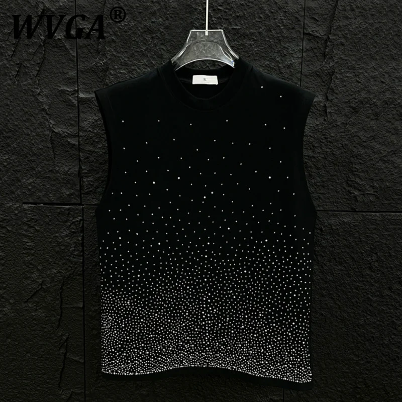 WVGA Summer New Men's Tide Techwear Niche Design Starry Sky Fashion Vest Stylish Sleeveless T-shirt Loose Casual Tank Tops W7581
WVGA Summer New Men's Tide Techwear Niche Design Starry Sky Fashion Vest Stylish Sleeveless T-shirt Loose Casual Tank Tops W7581