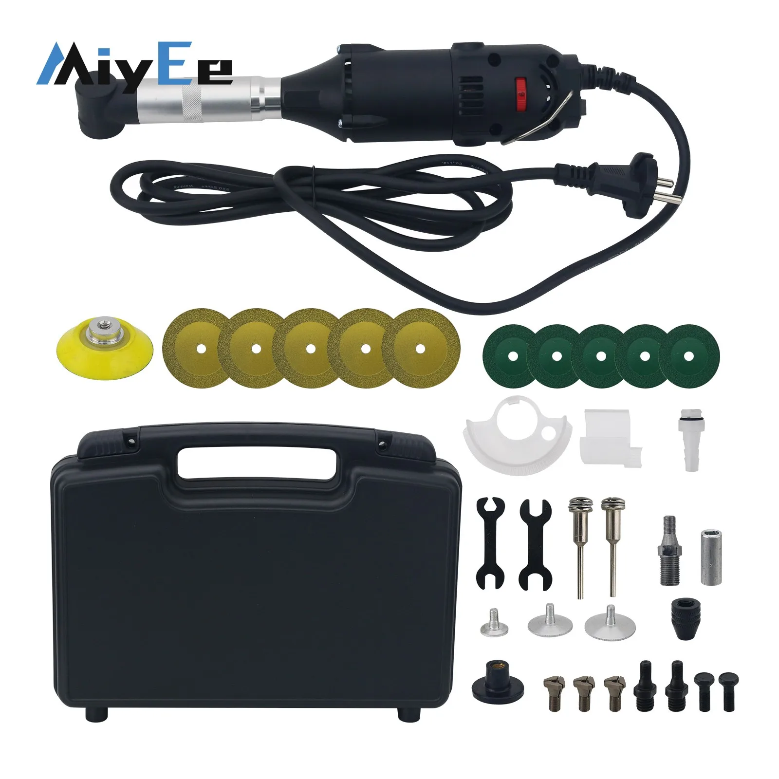 350W Tile Gap Cleaning Machine Electric Grout Removal Tool w/ 90° Elbow 6 Speeds + Plastic Box
350W Tile Gap Cleaning Machine Electric Grout Removal Tool w/ 90° Elbow 6 Speeds + Plastic Box