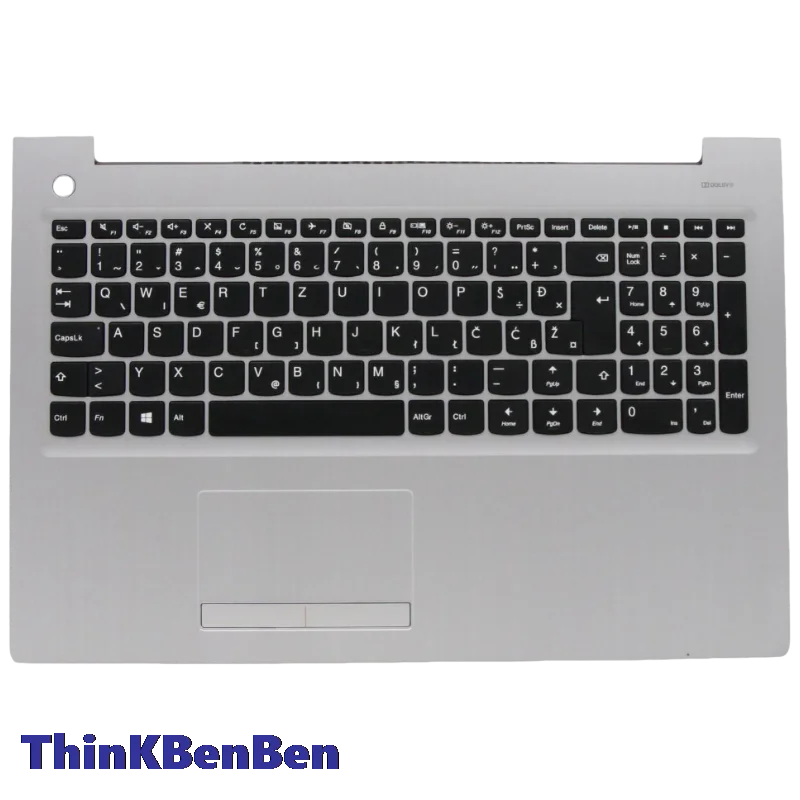 SI Slovenian Silver Keyboard Upper Case Palmrest Shell Cover For Lenovo Ideapad 310 15 15IKB 15ISK 15IAP 15ABR 5CB0M29119
SI Slovenian Silver Keyboard Upper Case Palmrest Shell Cover For Lenovo Ideapad 310 15 15IKB 15ISK 15IAP 15ABR 5CB0M29119