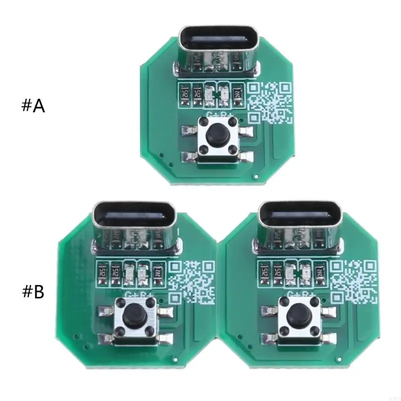 B46D Highly Power Flashlight Driver Board DIY Circuit Board Type C Charging Module Type C Charging&Discharge LED Driver Board
B46D Highly Power Flashlight Driver Board DIY Circuit Board Type C Charging Module Type C Charging&Discharge LED Driver Board