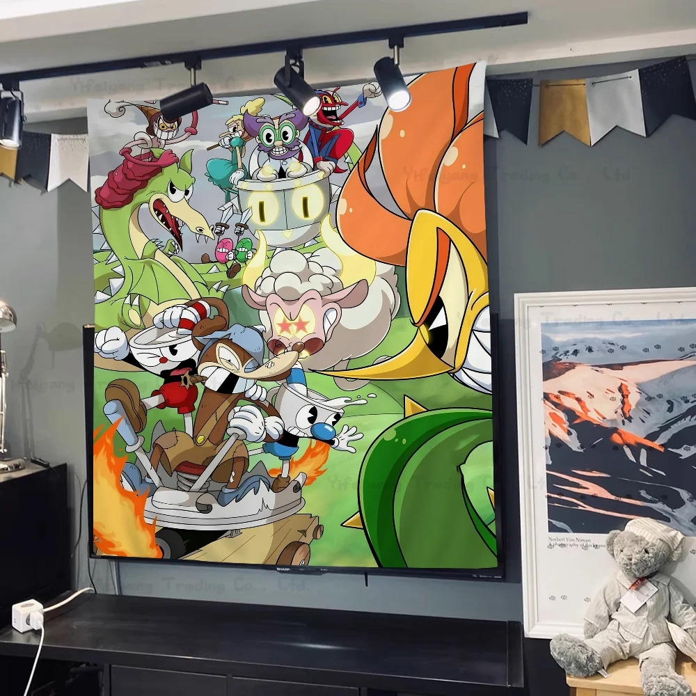 Anime Cartoon C-Cupheads Hippie Wall Hanging Tapestries Bohemian Wall Tapestries Mandala INS Home Decor
Anime Cartoon C-Cupheads Hippie Wall Hanging Tapestries Bohemian Wall Tapestries Mandala INS Home Decor