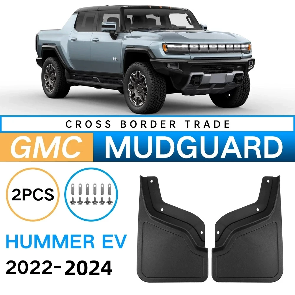 4PCS Front Rear Wheel Mudguards For Hummer EV 2022-2024 Edition Sedan Touring Splash Guards Fender Mud Flaps Car Accessories
4PCS Front Rear Wheel Mudguards For Hummer EV 2022-2024 Edition Sedan Touring Splash Guards Fender Mud Flaps Car Accessories