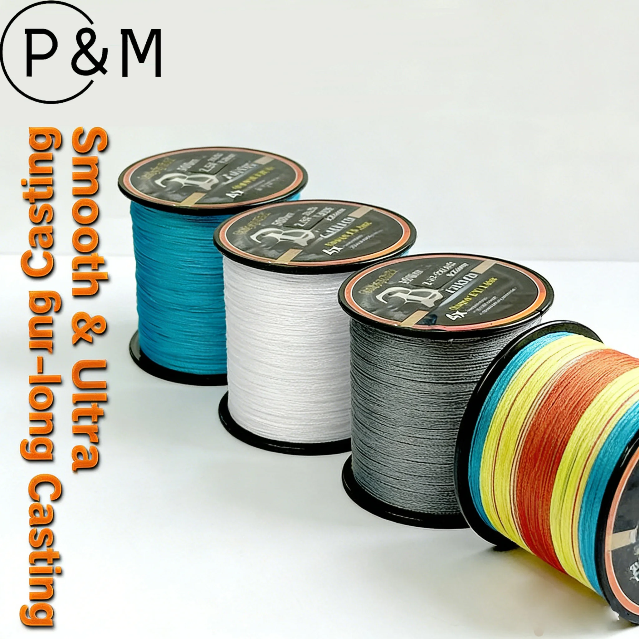 4 Strands Pe Braided Fishing Line 300m 500m 1000m - Super Strong Power Pro Line For Net Making
4 Strands Pe Braided Fishing Line 300m 500m 1000m - Super Strong Power Pro Line For Net Making