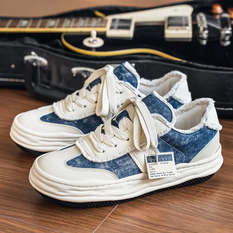 Мужская повседневная обувь на толстой подошве, четырехсезонная молодежная модная спортивная обувь для досок, уличная прогулочная обувь на мягкой подошве, студенческая обувь на плоской подошве
Мужская повседневная обувь на толстой подошве, четырехсезонная молодежная модная спортивная обувь для досок, уличная прогулочная обувь на мягкой подошве, студенческая обувь на плоской подошве