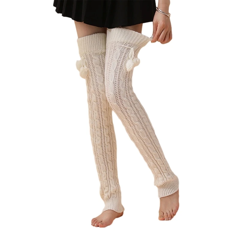 Knit Leg Warmers Japanese Over the Knee Socks Breathable Tights Leggings
Knit Leg Warmers Japanese Over the Knee Socks Breathable Tights Leggings