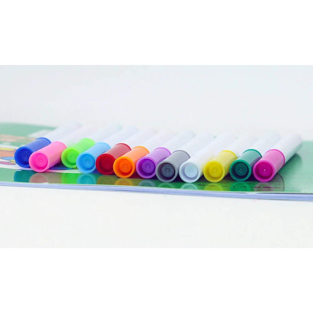 24 Pcs Pens Drawing Colour Pencil Chalkboard Teaching Water-soluble Clean for Colorful Solid
24 Pcs Pens Drawing Colour Pencil Chalkboard Teaching Water-soluble Clean for Colorful Solid