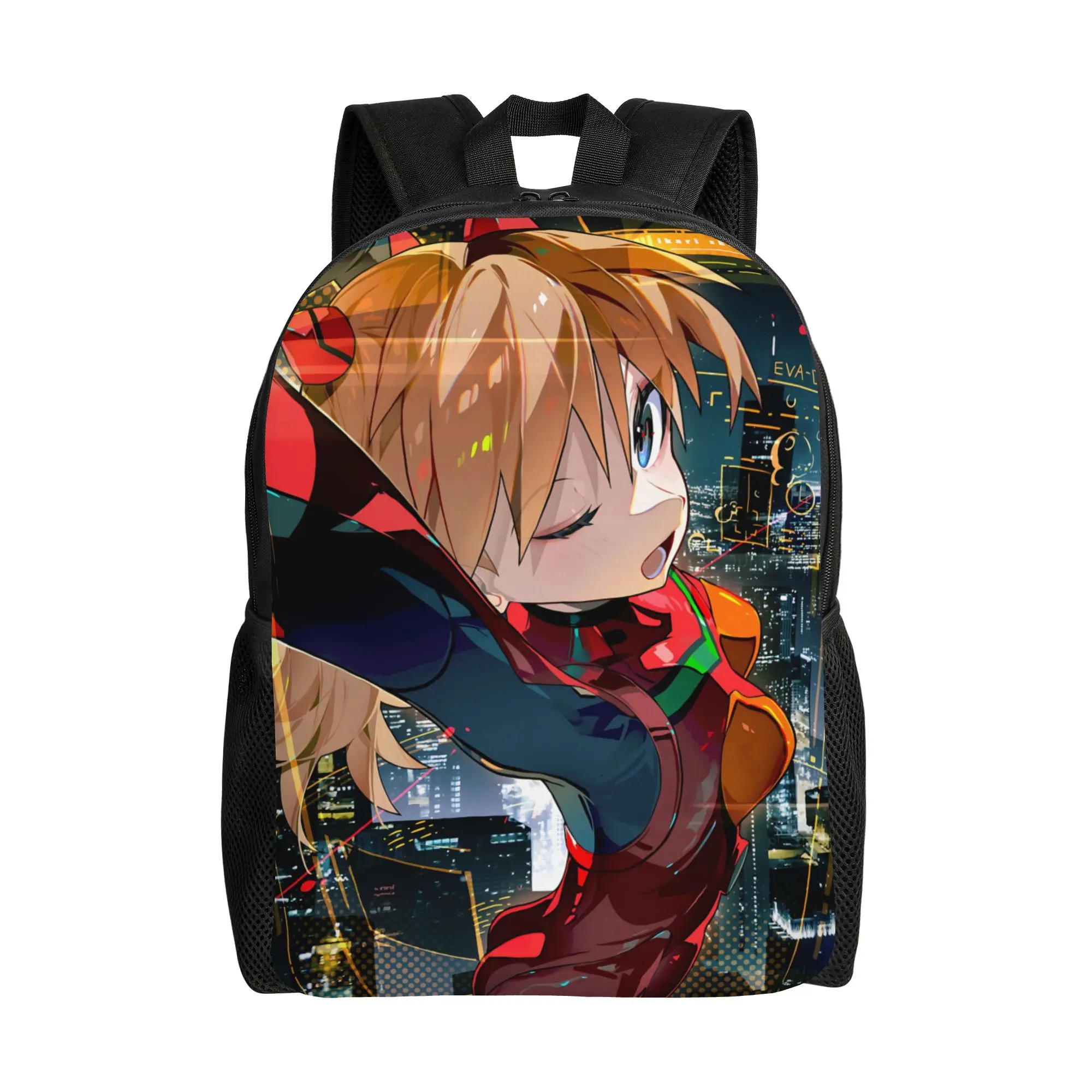 Bandai Neon Genesis Evangelion EVA backpack ita bag Asuka mochila Classic High School Large Capacity Rucksack
Bandai Neon Genesis Evangelion EVA backpack ita bag Asuka mochila Classic High School Large Capacity Rucksack