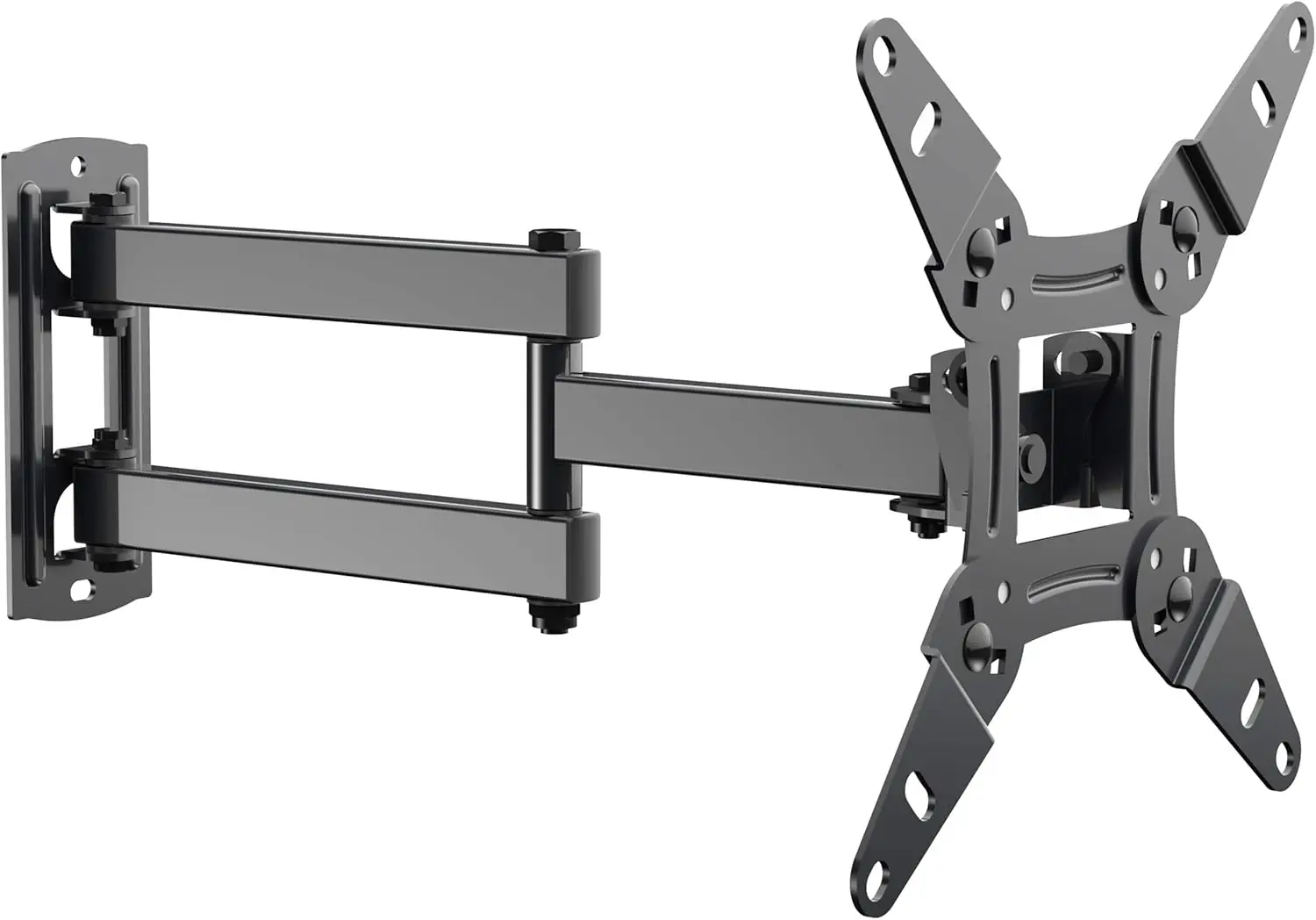 Full Motion TV Wall Mount Bracket for 13-42 Inch Screens, Articulating Arms, Swivel Tilt Rotation, Max VESA 200x200mm, 44lbs
Full Motion TV Wall Mount Bracket for 13-42 Inch Screens, Articulating Arms, Swivel Tilt Rotation, Max VESA 200x200mm, 44lbs