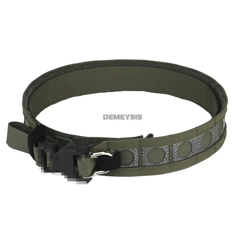2in1 Tactical Double Layer Combat Belts Quick Release Metal Buckle Outdoor Shooting Hunting Gear MOLLE Waistband CS Sports Belt
2in1 Tactical Double Layer Combat Belts Quick Release Metal Buckle Outdoor Shooting Hunting Gear MOLLE Waistband CS Sports Belt