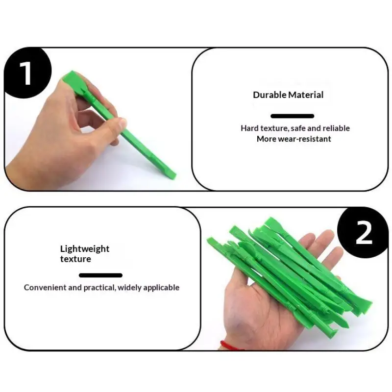 NEW Multi-purpose 10 In 1 Disassembly Spudger Crowbar Tools 10Pcs Plastic Opening Kit For Mobile Phone Laptop PC Tablet Repair
NEW Multi-purpose 10 In 1 Disassembly Spudger Crowbar Tools 10Pcs Plastic Opening Kit For Mobile Phone Laptop PC Tablet Repair