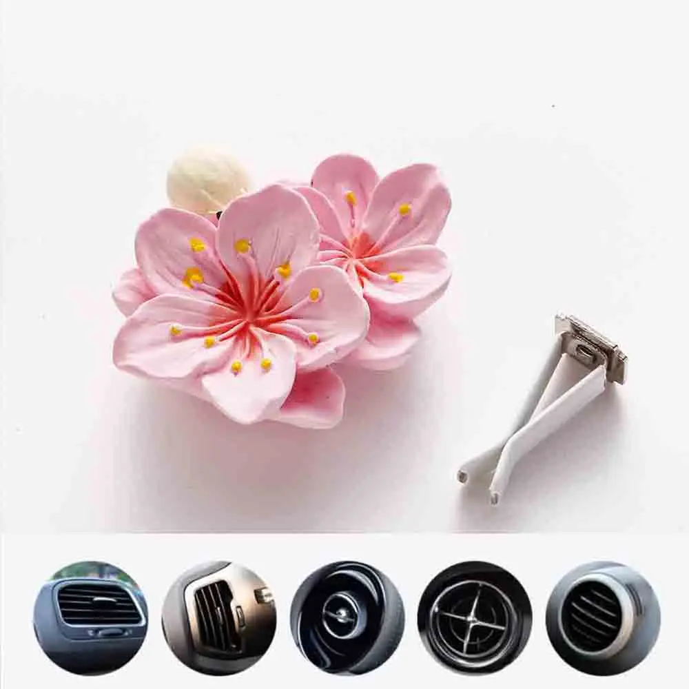 Car Air Freshener Vent Clip Peony Flower Aromatherapy Gypsum Diffuser Car Interior Decoration
Car Air Freshener Vent Clip Peony Flower Aromatherapy Gypsum Diffuser Car Interior Decoration