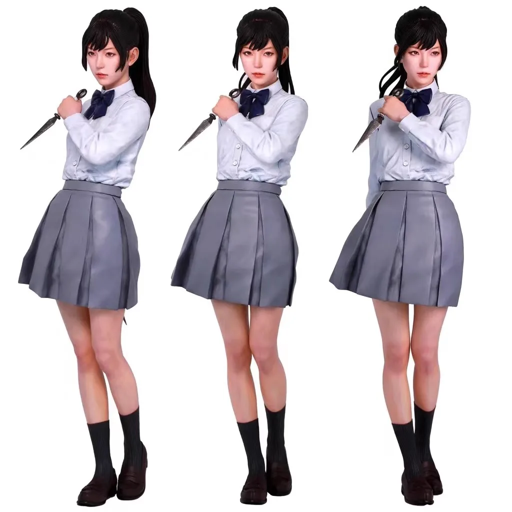 GK 1/8 Resin Character Assemble Japanese Beauty JK Knife Uniform Version Female Solider Full Body Figure White Model Collect DIY
GK 1/8 Resin Character Assemble Japanese Beauty JK Knife Uniform Version Female Solider Full Body Figure White Model Collect DIY