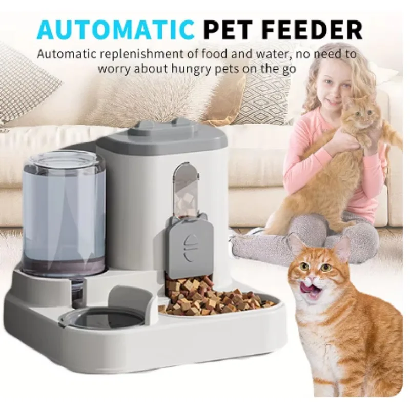 2in 1 Cat Food Dispenser Water and Food Integrated Fully Automatic Cat Food Feeding and Water Dispenser Cute Water Dispenser
2in 1 Cat Food Dispenser Water and Food Integrated Fully Automatic Cat Food Feeding and Water Dispenser Cute Water Dispenser
