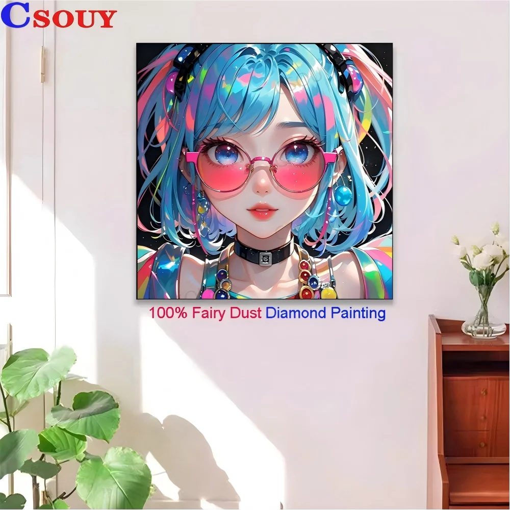 100% Fairy Dust Diy Diamond Painting Cross Stitch Blue Cartoon Flower Square Drill Full Crystal Embroidery Mosaic Decor Needlewo
100% Fairy Dust Diy Diamond Painting Cross Stitch Blue Cartoon Flower Square Drill Full Crystal Embroidery Mosaic Decor Needlewo