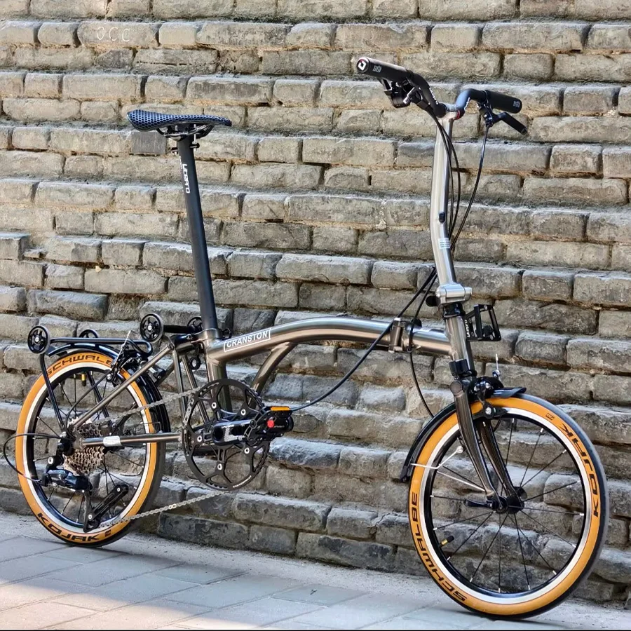 CRANSTON 16 Inch 9 Speed Folding Bicycle S9 Aluminum Alloy Three Fold Retro Commuting Folding Bike for Adults Portable Bicycle
CRANSTON 16 Inch 9 Speed Folding Bicycle S9 Aluminum Alloy Three Fold Retro Commuting Folding Bike for Adults Portable Bicycle