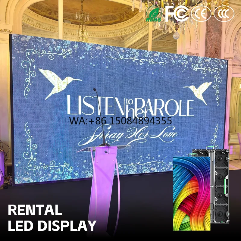 Waterproof Giant Stage P2.9 P3.9 P4.81 Rental Screen Led Video Wall Panel Screen for Outdoor Show Led Display
Waterproof Giant Stage P2.9 P3.9 P4.81 Rental Screen Led Video Wall Panel Screen for Outdoor Show Led Display